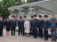 Возложение венка к Мемориалу «Вечный огонь»