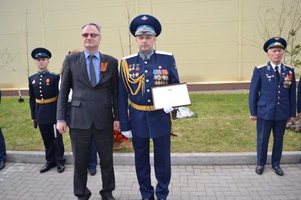 Высадка Аллеи Памяти участников Великой Отечественной войны и павших в Специальной военной операции.