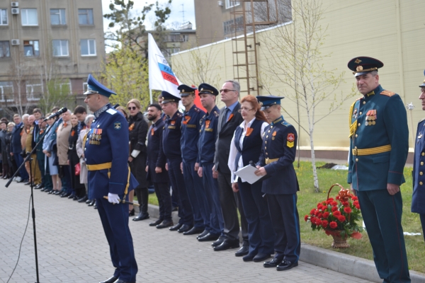 Высадка Аллеи Памяти участников Великой Отечественной войны и павших в Специальной военной операции.