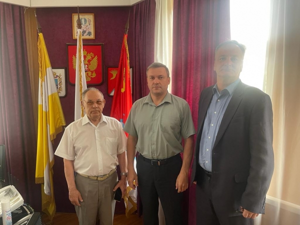 Состоялась рабочая встреча с главой Изобильненского городского округа Ставропольского края